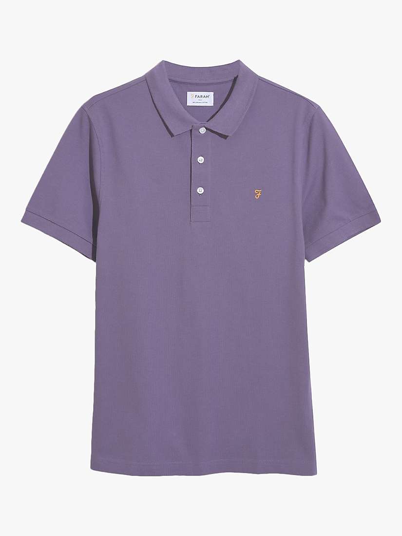 Buy Farah Blanes Organic Cotton Short Sleeve Polo Shirt Online at johnlewis.com