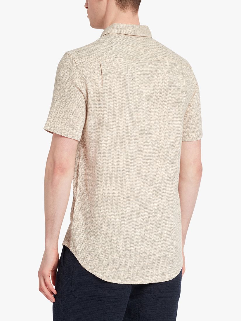 Buy Farah Denzie Short Sleeve Organic Cotton Shirt Online at johnlewis.com