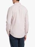 Farah Steen Organic Cotton Long Sleeve Shirt, Dark Pink