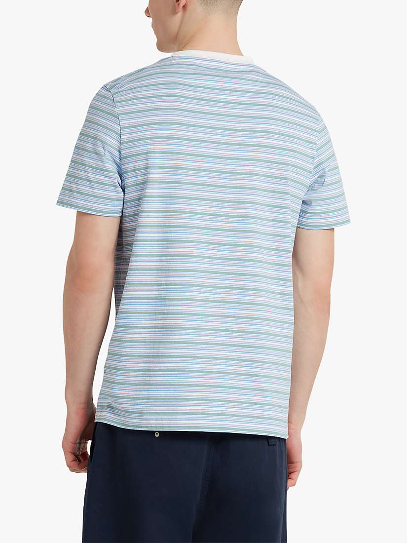 Buy Farah Danny Stripe Regular Fit Organic Cotton T-Shirt Online at johnlewis.com