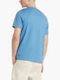 Farah Danny Regular Fit Organic Cotton T-Shirt, Arctic Blue Marl