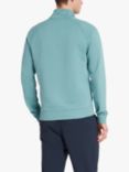 Farah Jim 1/4 Zip Jumper, Brook Blue