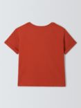 Armor Lux Kids' Fish Print Short Sleeve T-Shirt, Ketchup