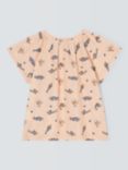 Armor Lux Kids' Fish Print Blouse, Marmo/Imprime