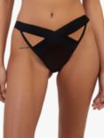 Playful Promises Etta Mesh & Elastic Brief, Black