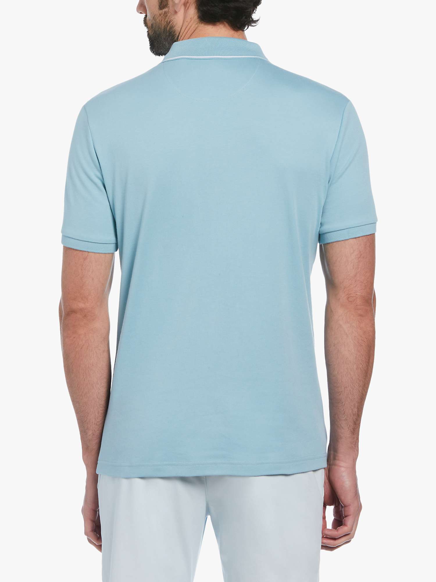Buy Original Penguin Basket Weave Jacquard Front Polo Shirt Online at johnlewis.com