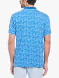 Original Penguin 1/4 Zip All-Over Geo Print Polo Shirt