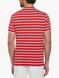 Original Penguin Breton Stripe Short Sleeve T-Shirt, Red/White