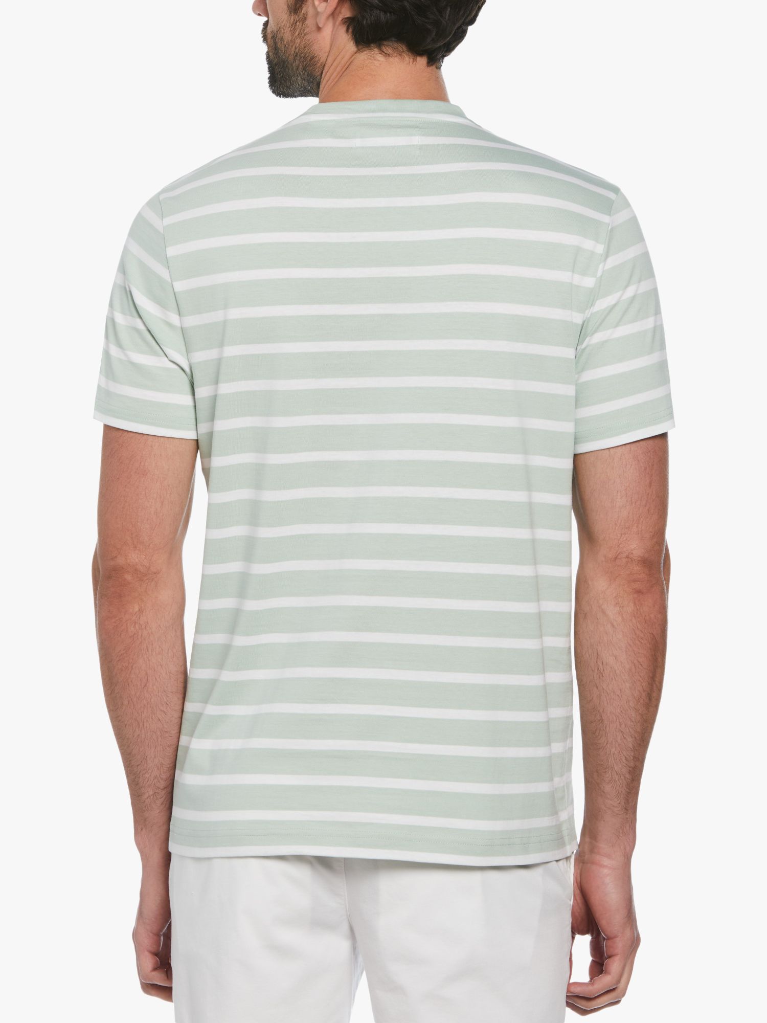 Buy Original Penguin Breton Stripe Short Sleeve T-Shirt Online at johnlewis.com