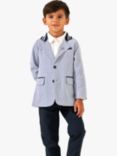 Angel & Rocket Kids' Textured Blazer, Blue