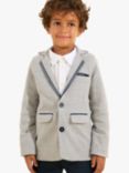 Angel & Rocket Kids' Ashton Tailored Jersey Blazer, Grey