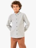 Angel & Rocket Kids' Geo Print Shirt, White