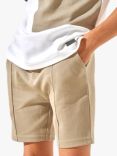 Angel & Rocket Kids' Textured Smart Shorts, Stone