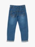 Angel & Rocket Boys' Roman Vintage Wash Biker Jeans, Blue