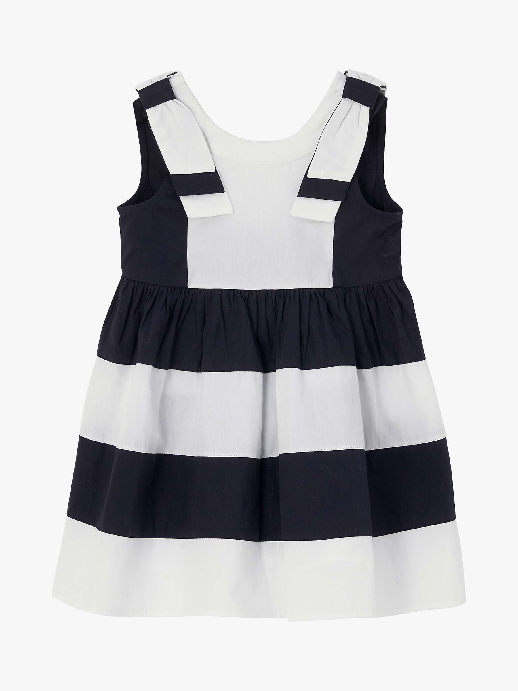 Buy Angel & Rocket Baby Avery Bow Shoulder Dress, Blue Online at johnlewis.com