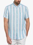 Original Penguin Vertical Stripe Linen Shirt