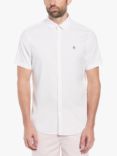 Original Penguin Short Sleeve Stretch Oxford Shirt