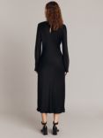 Ghost Mari Long Sleeve Dress, Black