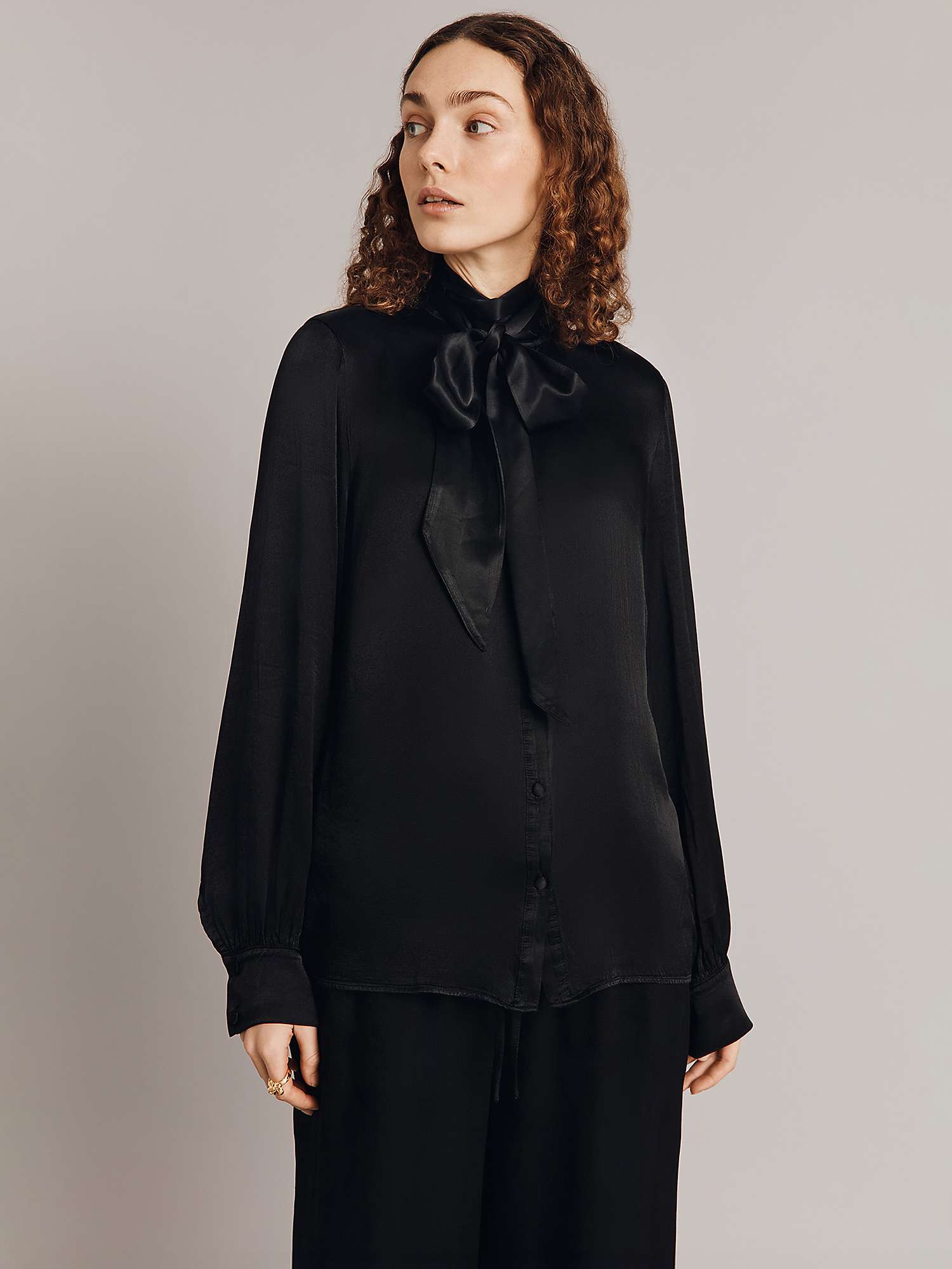 Buy Ghost Anna Pussybow Blouse Online at johnlewis.com
