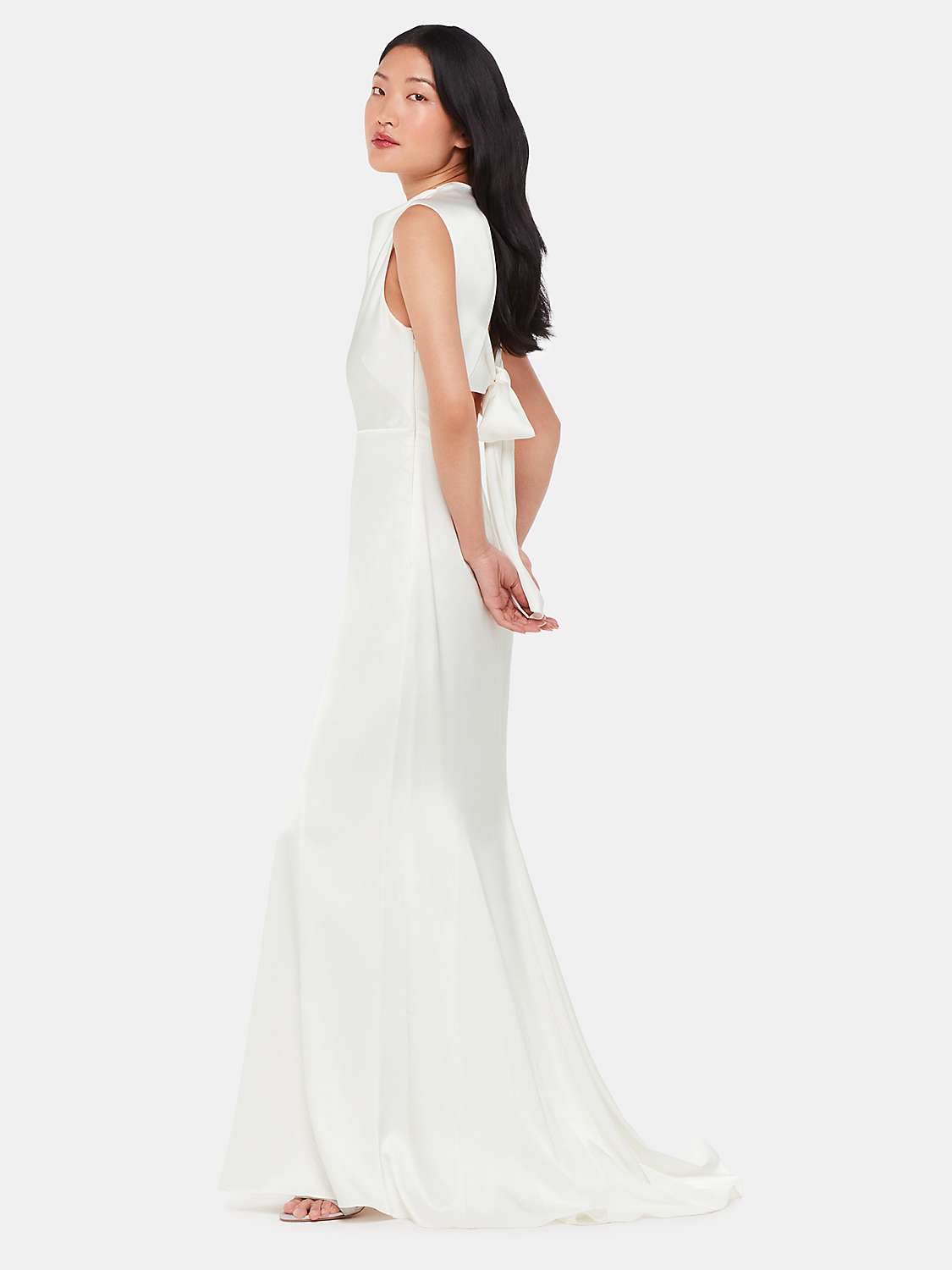 Buy Whistles Melody Wedding Dress, Ivory Online at johnlewis.com