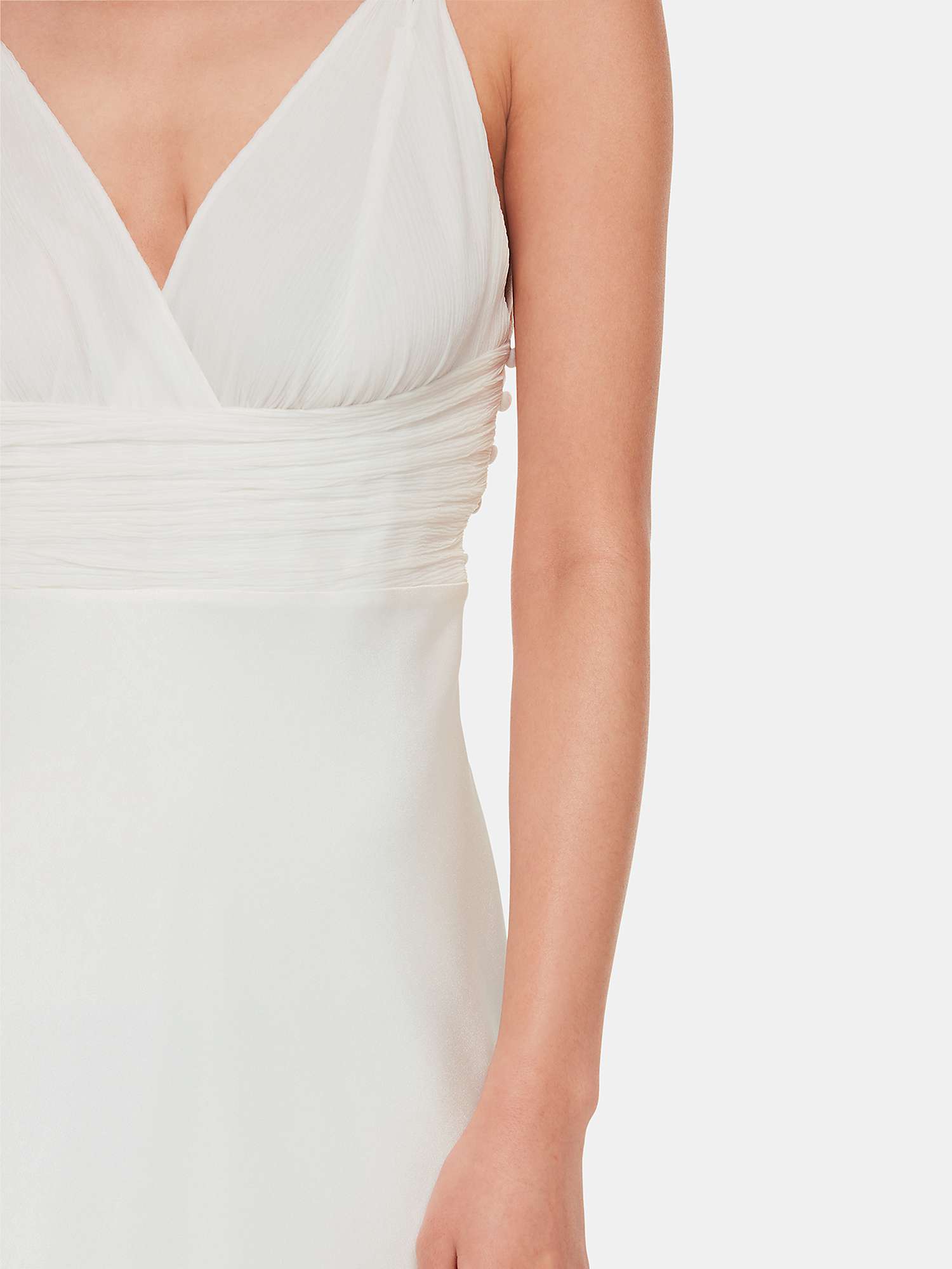 Buy Whistles Nicole Wedding Dress, Ivory Online at johnlewis.com