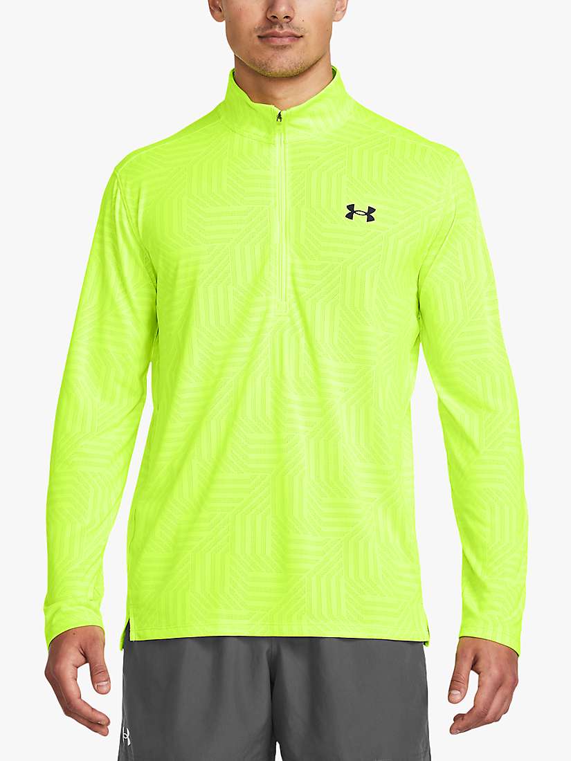 Buy Under Armour Ultra Breathable Fleece, Yellow/Black Online at johnlewis.com
