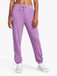 Under Armour Rival Fleece Joggers, Purple/Purple Ace