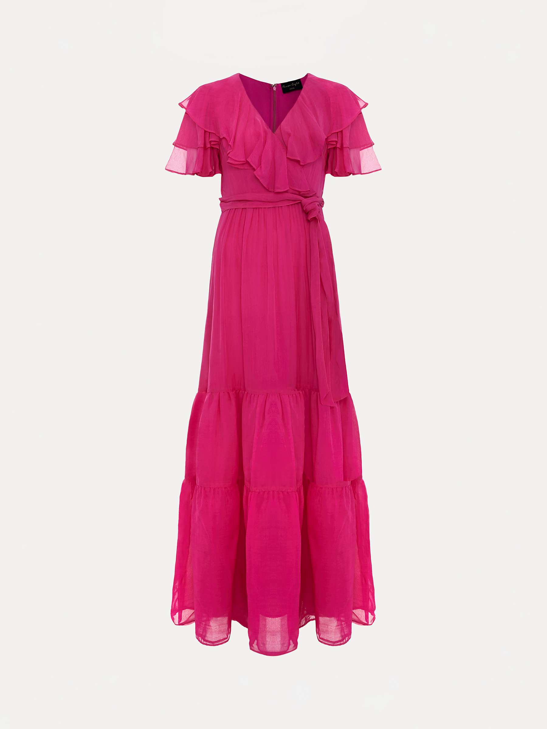 Buy Phase Eight Petite Mabelle Maxi Dress, Fuchsia Online at johnlewis.com