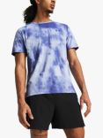 Under Armour Launch Elite Gym T-Shirt, Celeste/Starlight