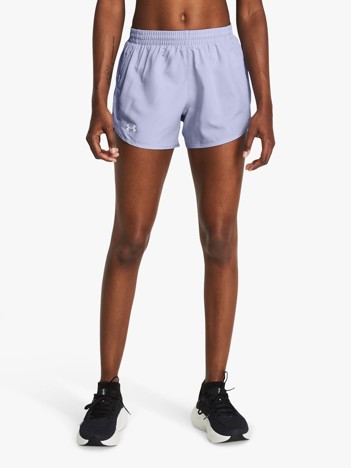 Under Armour Fly-By 3" Shorts, Celeste, S