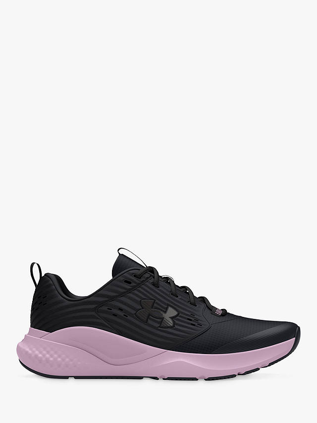 Under Armour Charged Women's Sports Shoes, Black/Purple