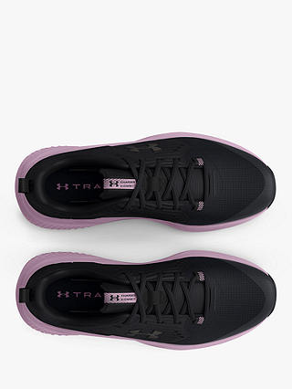 Under Armour Charged Women's Sports Shoes, Black/Purple
