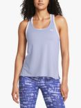 Under Armour Women's Knockout Tank Top, Celeste / White