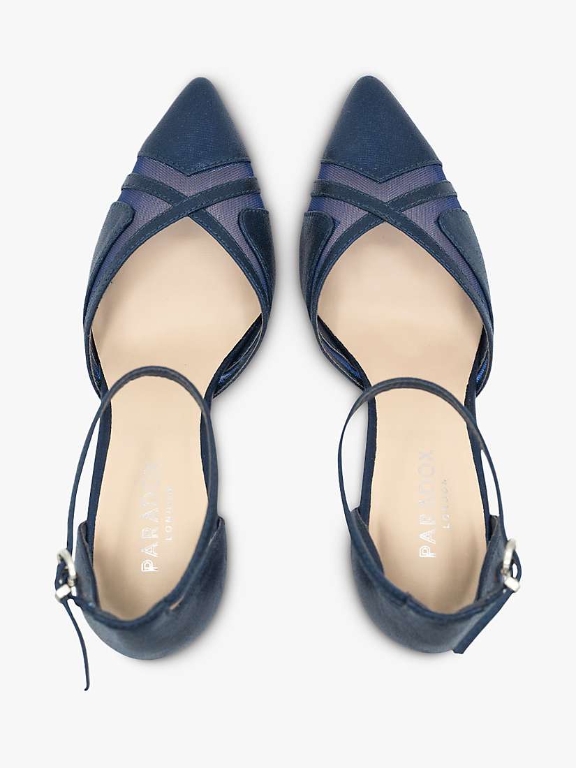 Buy Paradox London Rhea Shimmer Block Heel Sandals Online at johnlewis.com