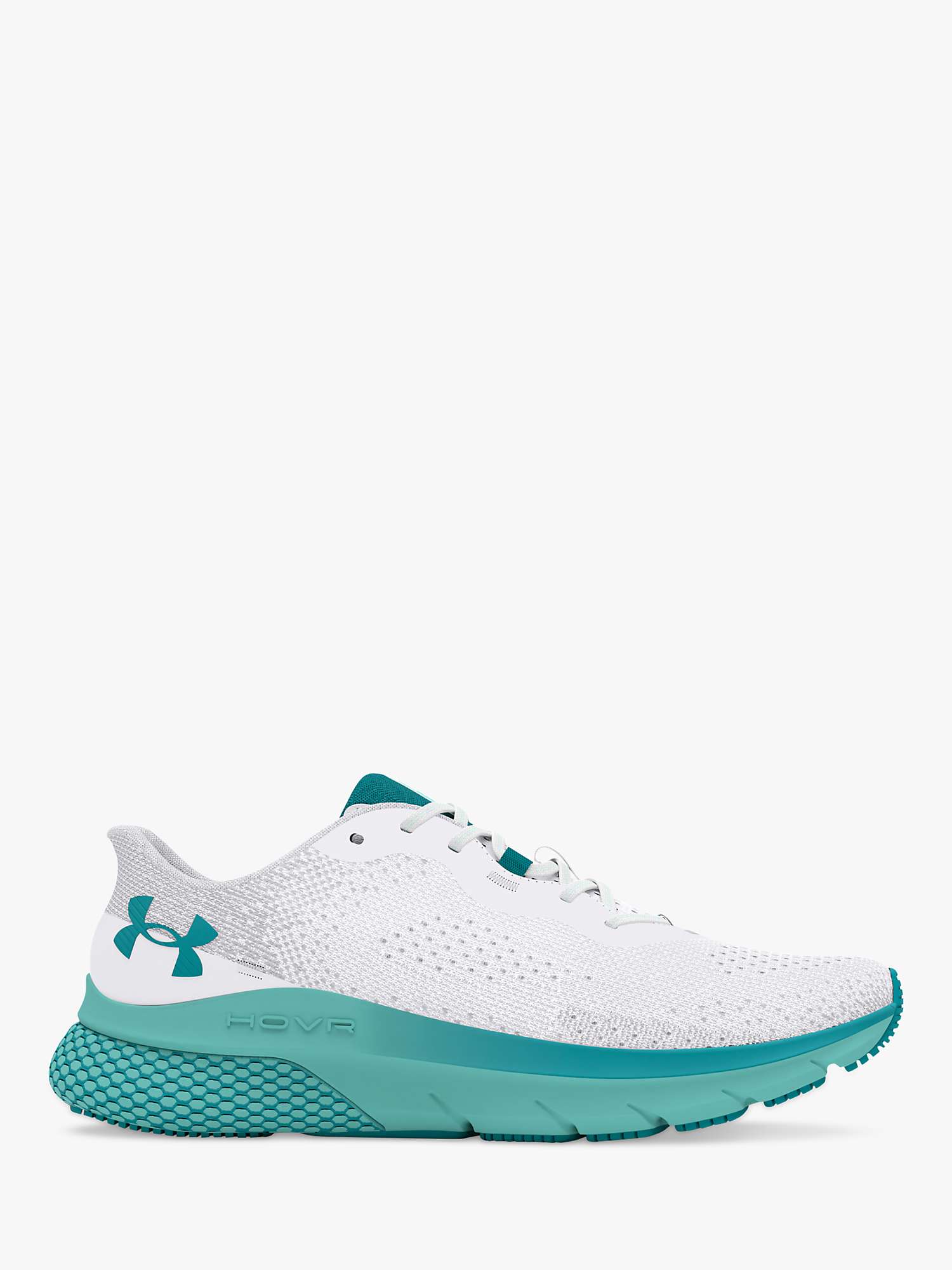 Buy Under Armour Turbulence 2 Running Shoes, White/Circuit Teal Online at johnlewis.com