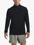 Under Armour Qualifier 1/4 Zip Top, Black/Reflective