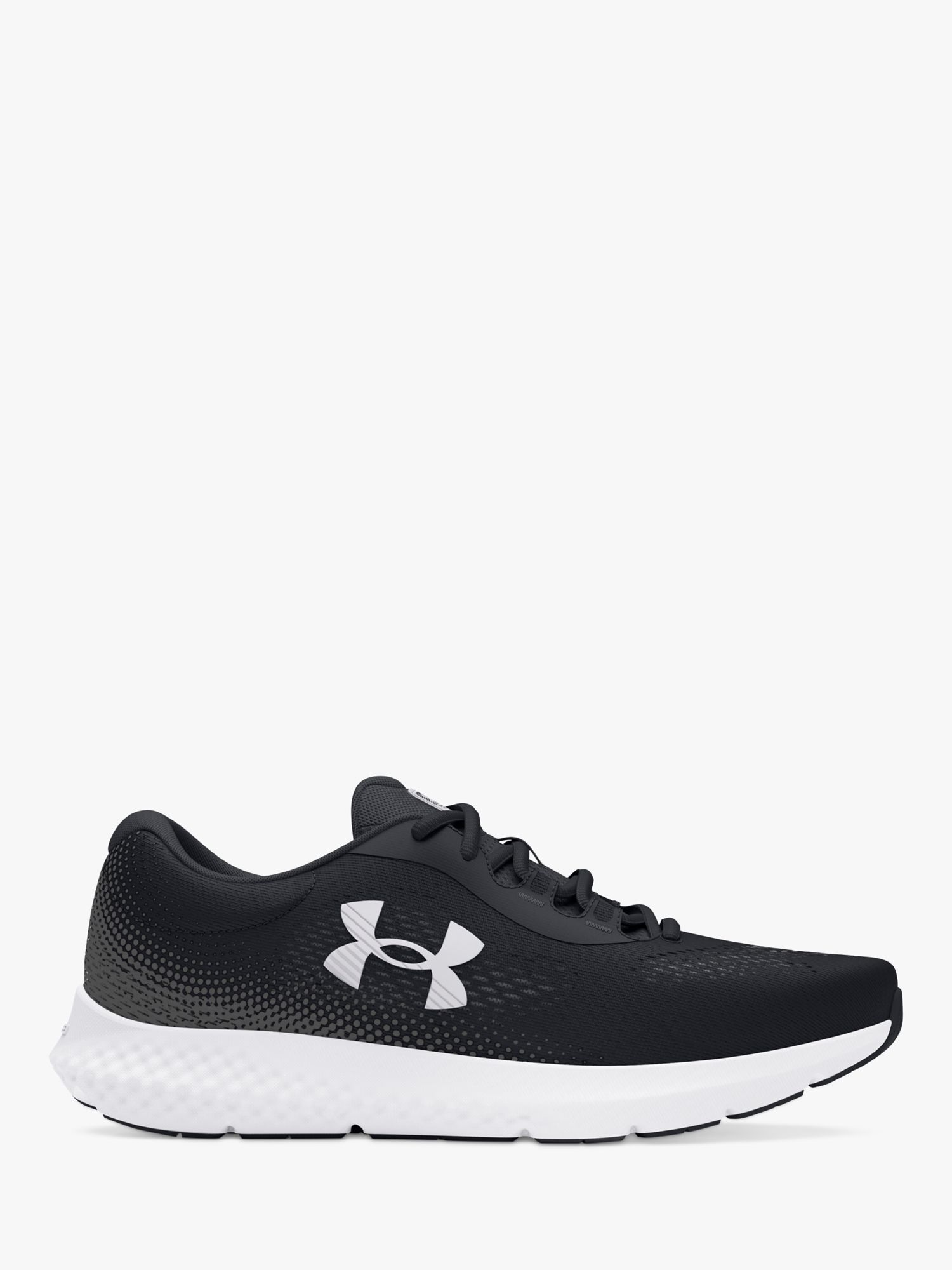 Under Armour Rogue 4 Women's Running Shoes, Black / White at John Lewis ...