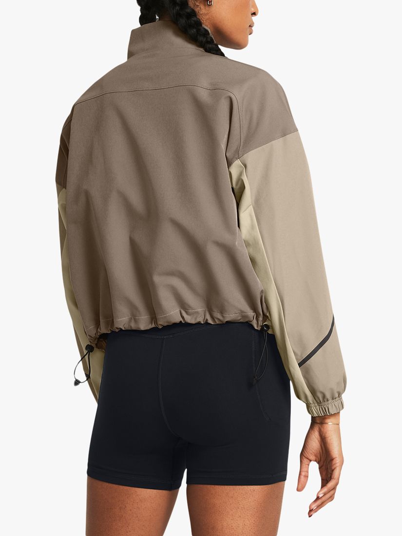 Buy Under Armour Unstoppable Jacket, Taupe Online at johnlewis.com
