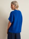 Phase Eight Grace Sleeveless Tabard Top, Cobalt