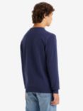 Levi's Lightweight Housemark Jumper, Navy