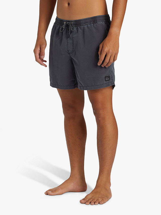 Quiksilver Volley Swim Shorts, Black