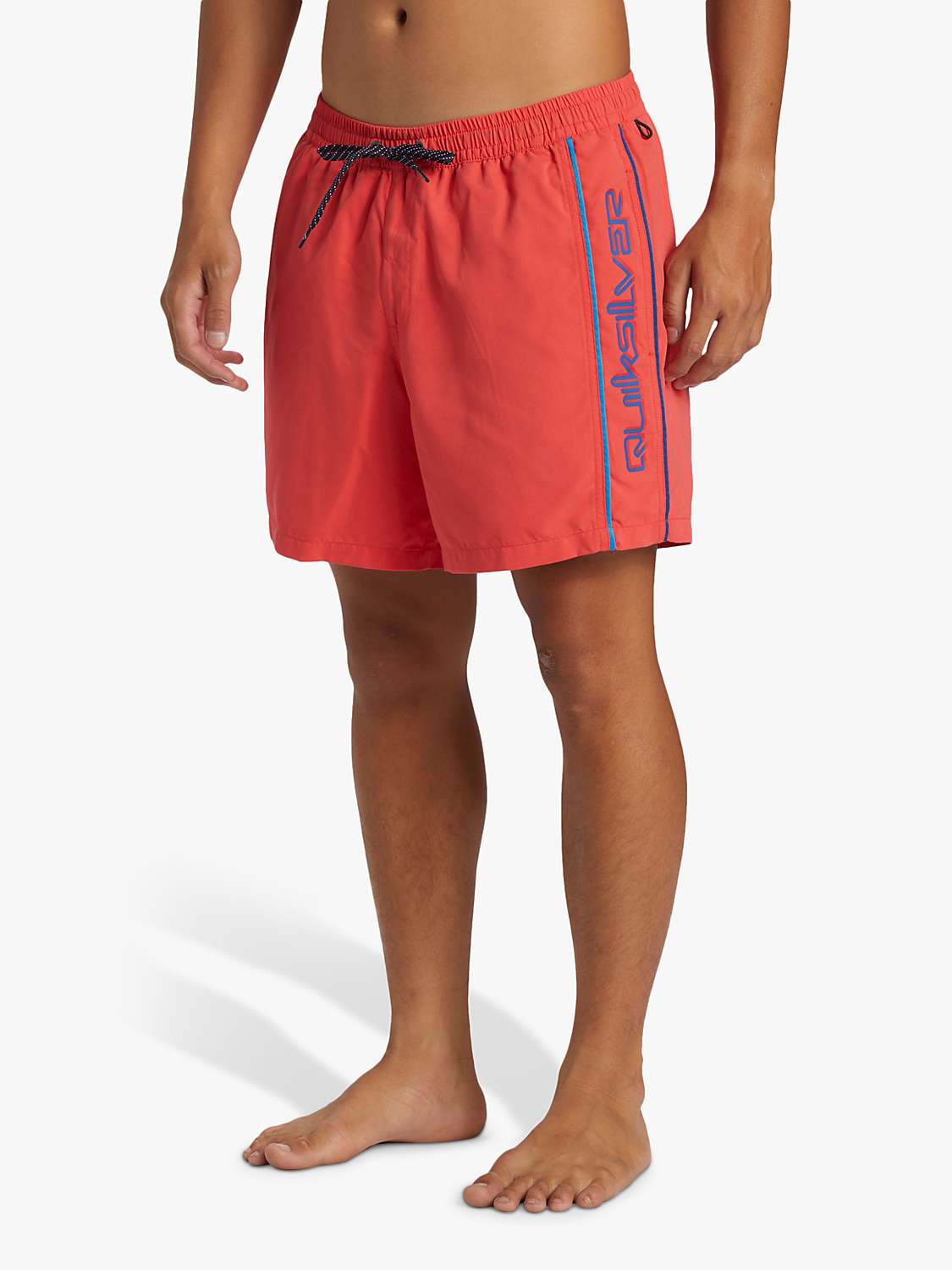 Buy Quiksilver Everyday Collection Recycled Swim Shorts, Cayenne Online at johnlewis.com