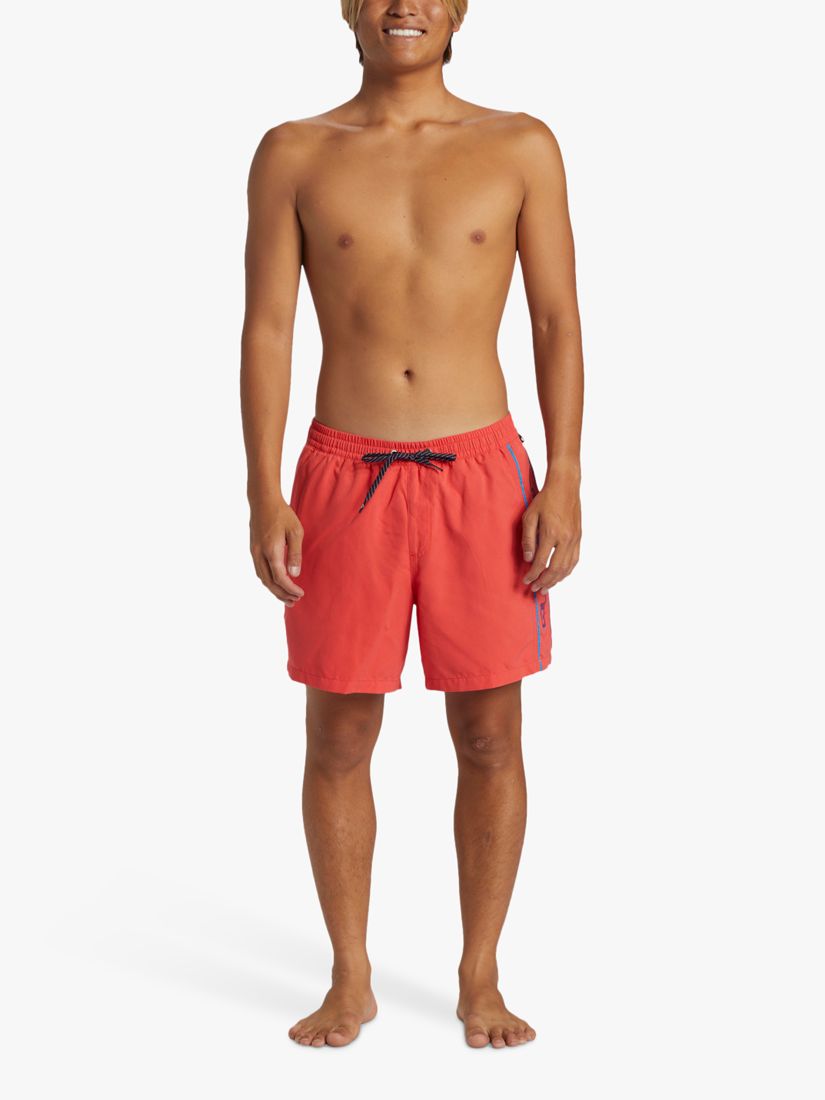 Quiksilver Everyday Collection Recycled Swim Shorts, Cayenne, L