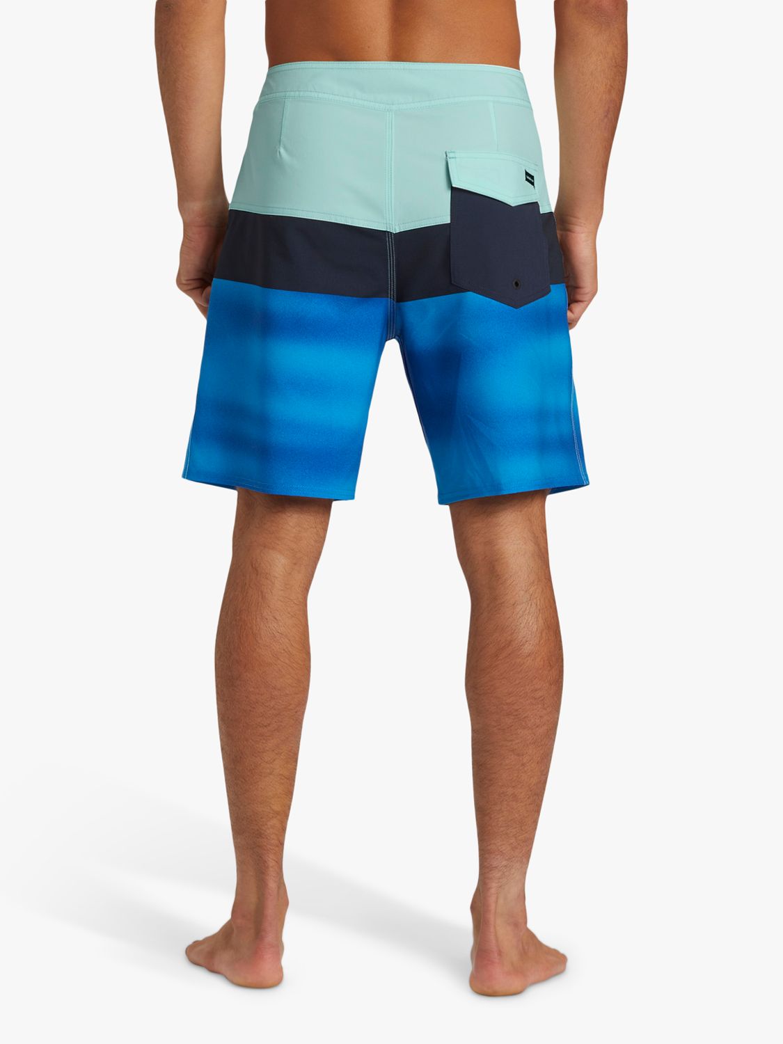 Quiksilver Board Swim Shorts, Blue/Multi, S