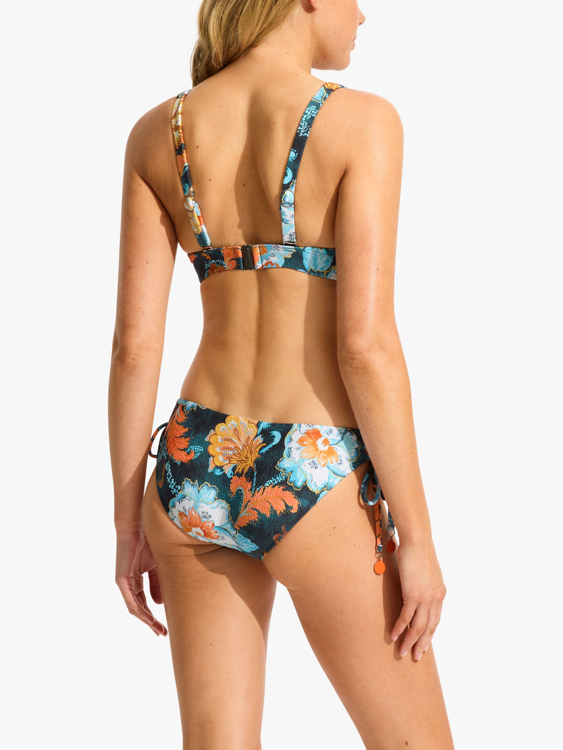 Buy Seafolly Spring Festival Tie Side Bikini Bottoms Online at johnlewis.com