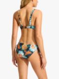 Seafolly Spring Festival Tie Side Bikini Bottoms, True Navy