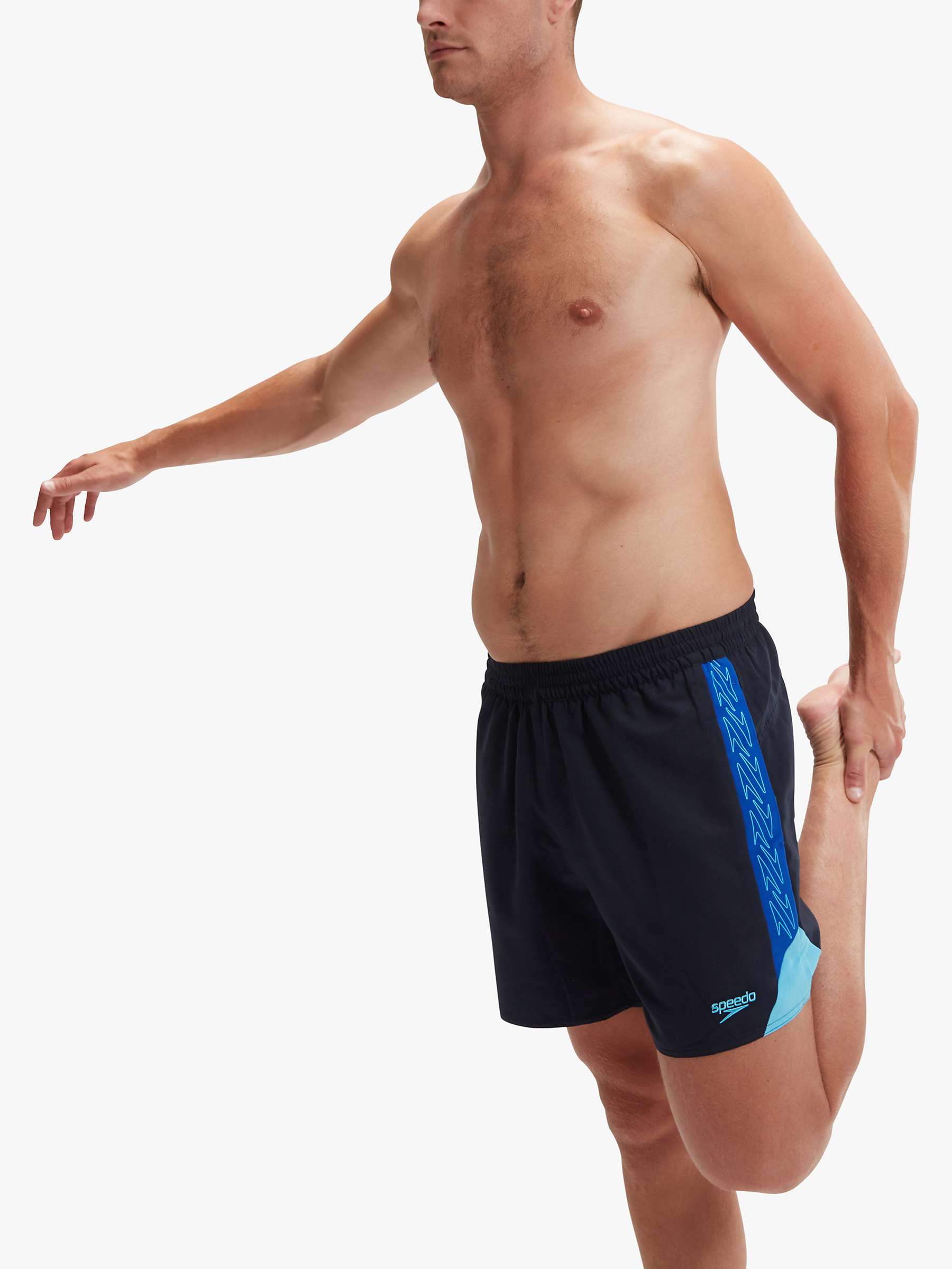 Buy Speedo Hyper Boom Splice Water Shorts, Navy Online at johnlewis.com