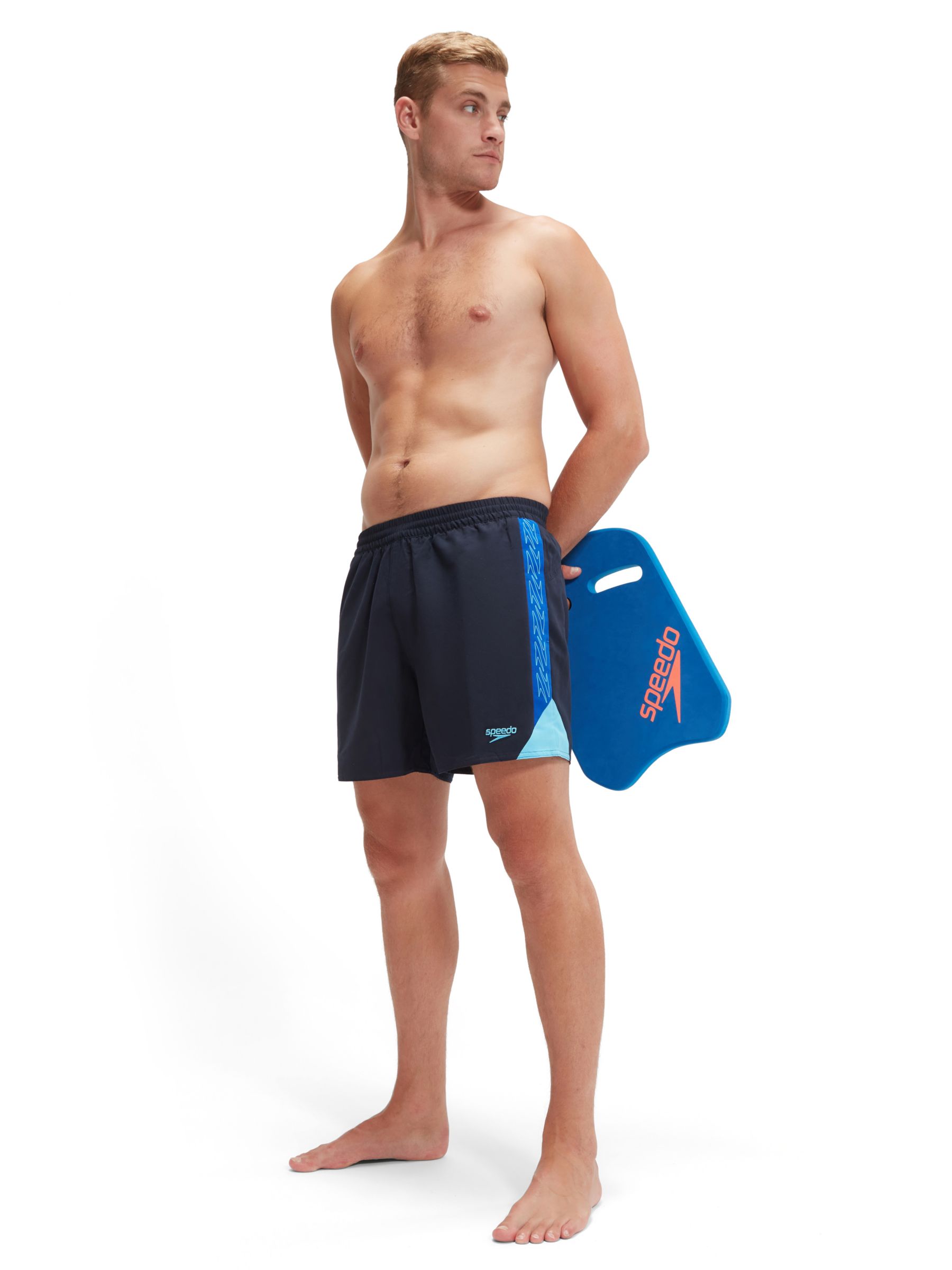 Buy Speedo Hyper Boom Splice Water Shorts, Navy Online at johnlewis.com
