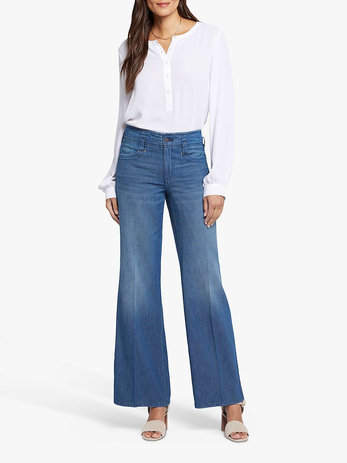 Buy NYDJ Teresa Wide Leg Jeans Online at johnlewis.com