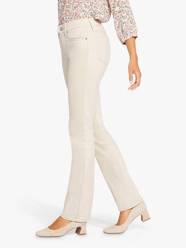 NYDJ Waist-Match Marilyn Straight Jeans, Feather